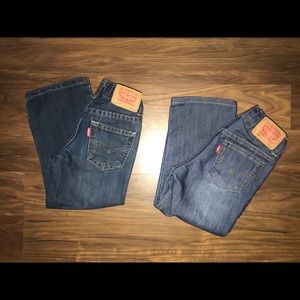 NWOT! Bundle of 2 pairs Levi’s 3t!